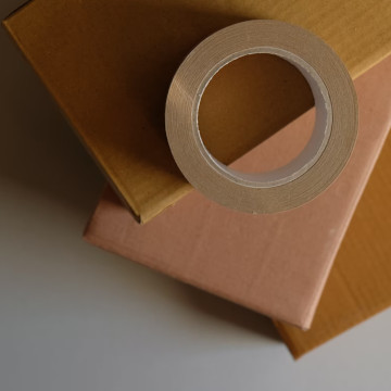 Boxes with tape